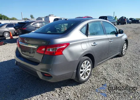 2019 Nissan Sentra Sv from USA, damaged, VIN 3N1AB7AP0KY293526